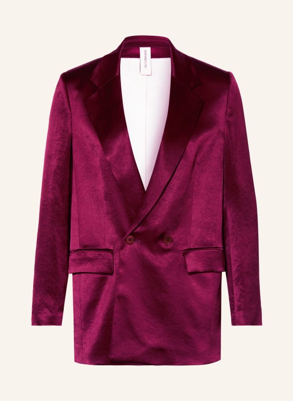 DRYKORN Satin blazer WARDLOW PURPLE