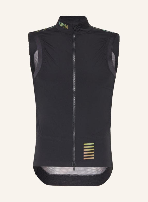 Rapha Cycling vest PRO TEAM BLACK/ GRAY/ ORANGE