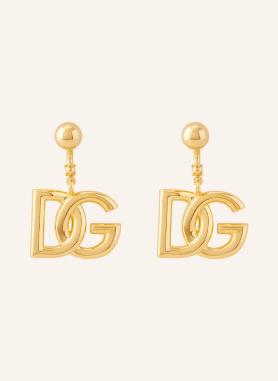 DOLCE & GABBANA Dangle earrings GOLD