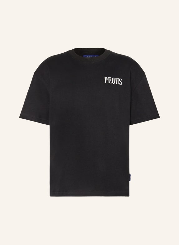 PEQUS T-Shirt SCHWARZ