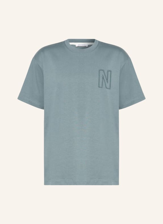 NORSE PROJECTS T-shirt SIMON LIGHT BLUE