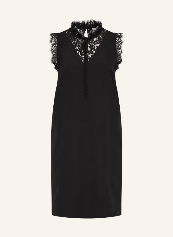 LIU JO Dress with lace BLACK