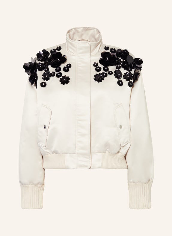ESSENTIEL ANTWERP Blouson EMBO mit Pailletten CREME/ SCHWARZ