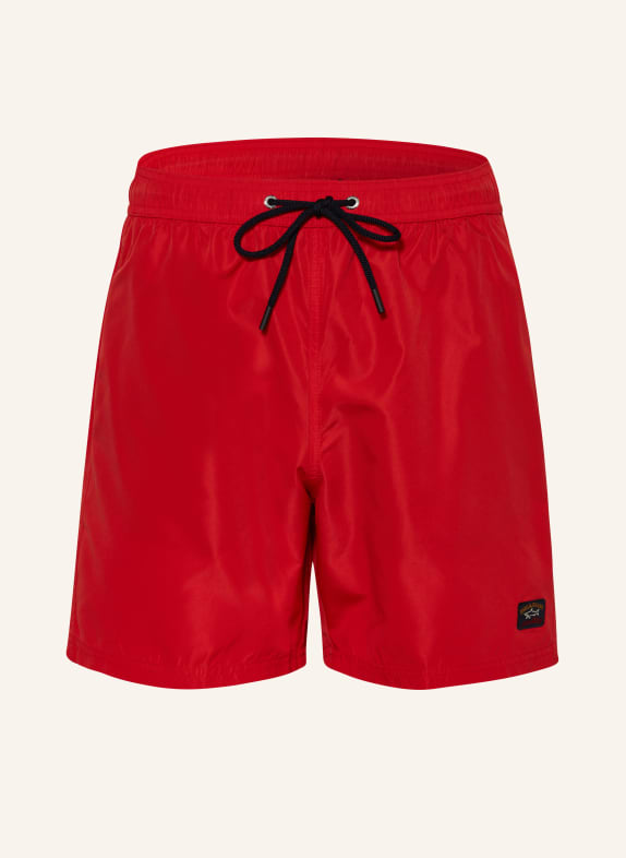 PAUL & SHARK Swim shorts RED
