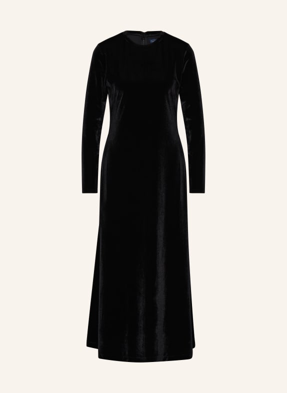 POLO RALPH LAUREN Velvet dress BLACK