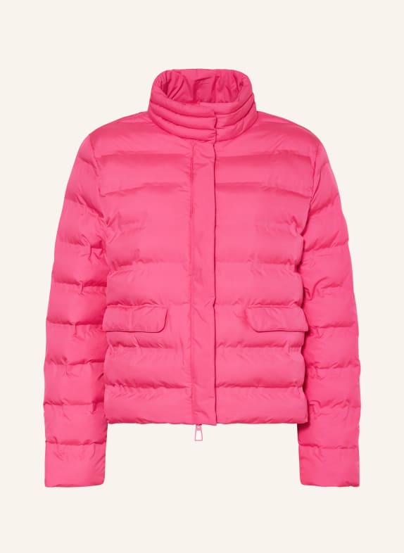 darling harbour Quilted jacket with DUPONT™ SORONA® insulation PINK