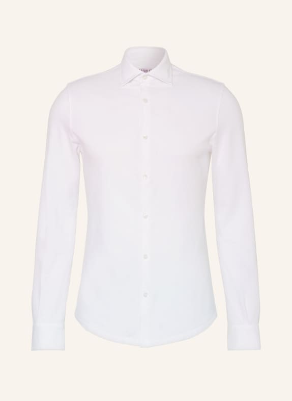 FEDELI Shirt STELVE extra slim fit WHITE