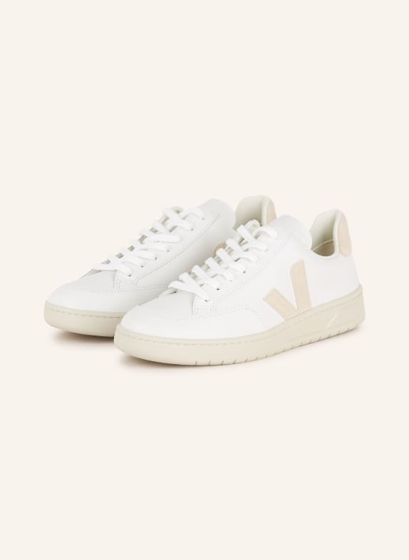 VEJA Sneakers V-12 WHITE/ BEIGE