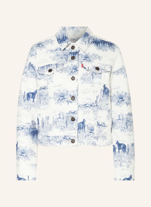 Levi's® Denim jacket WHITE/ BLUE