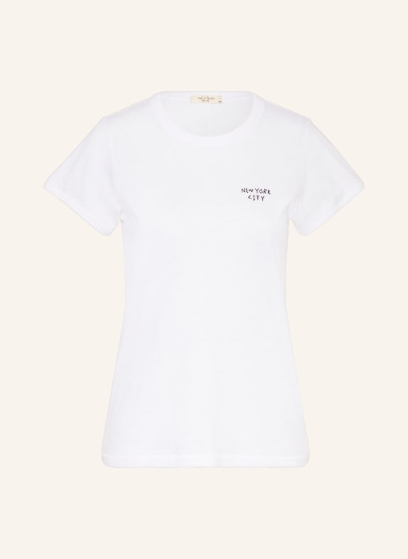 rag & bone T-shirt WHITE