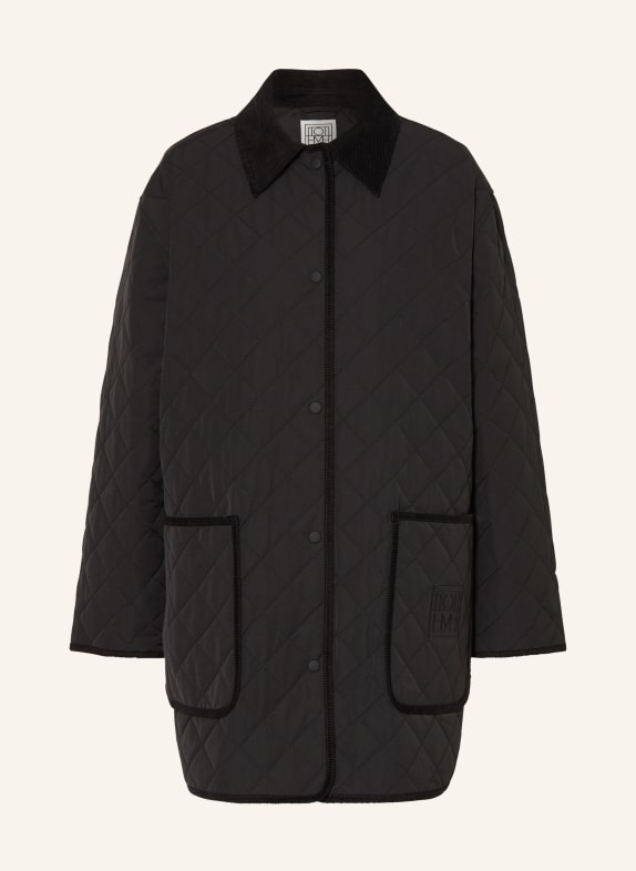 TOTEME Quilted jacket BLACK