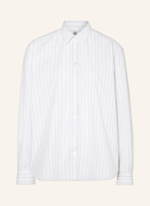 TOTEME Shirt blouse WHITE/ BLACK