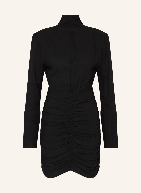 ENVELOPE 1976 Sheath dress with cut-out BLACK