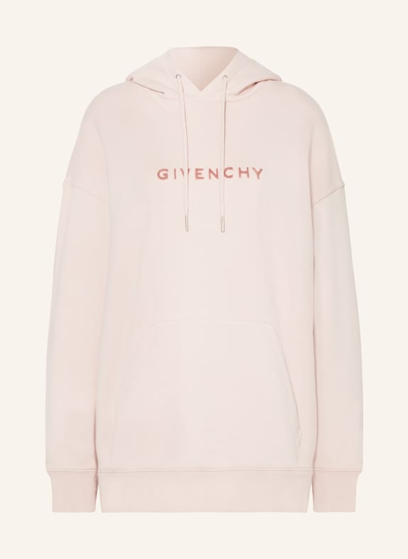GIVENCHY Oversized hoodie LIGHT PINK