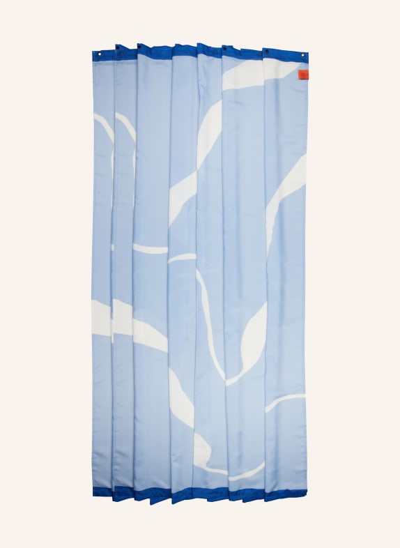 METTE DITMER Shower curtain NOVA ARTE BLUE/ WHITE