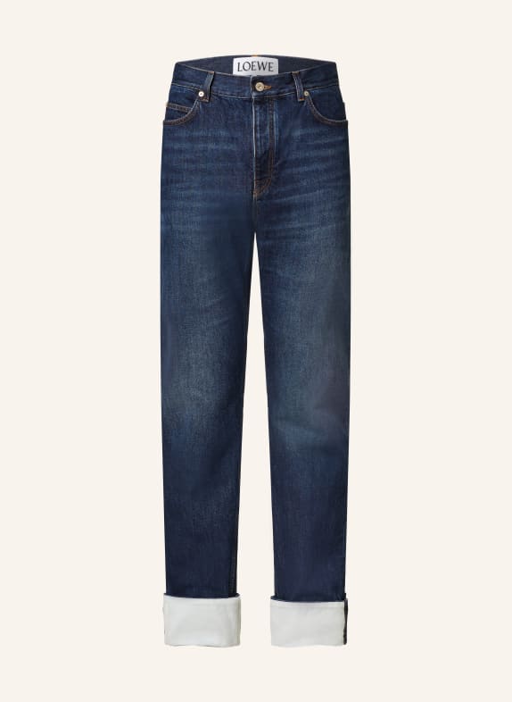 LOEWE Jeans FISHERMAN TURN UP Regular Fit 8383 WASHED INDIGO