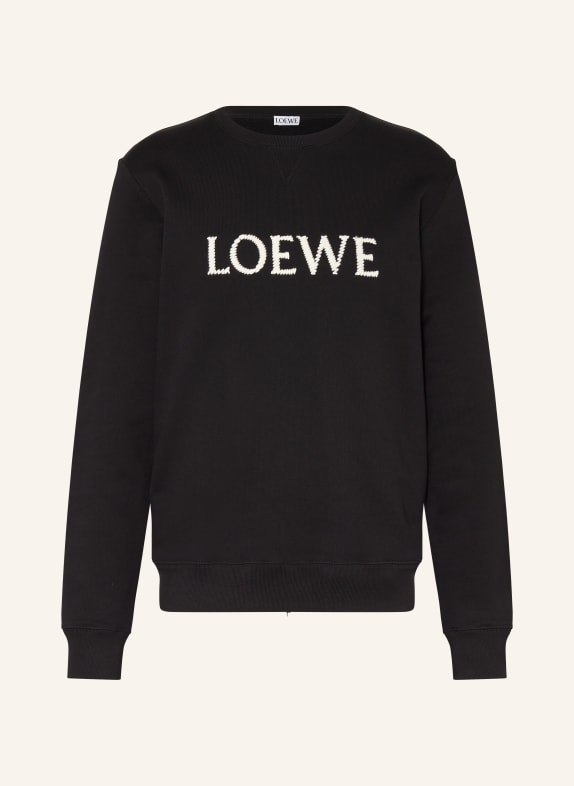 LOEWE Sweatshirt SCHWARZ