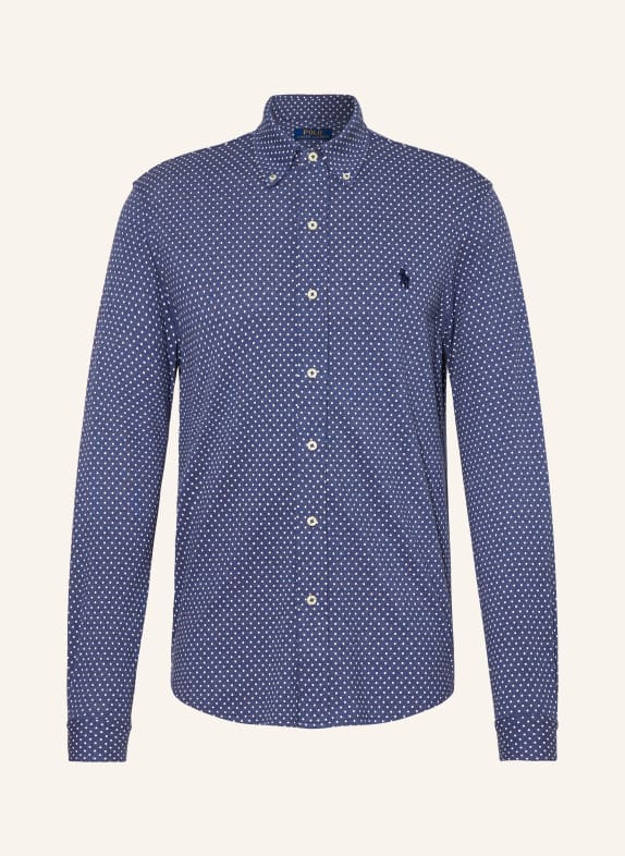 POLO RALPH LAUREN Piqué shirt comfort fit BLUE/ WHITE