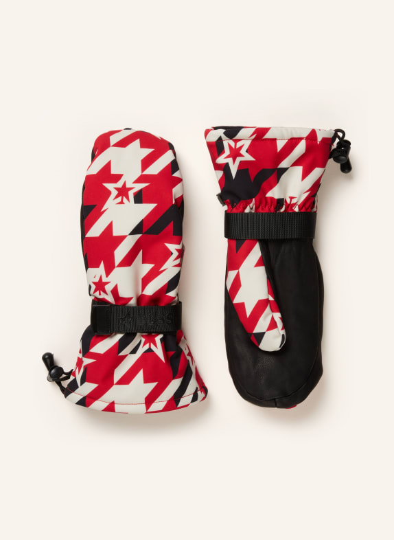 BOSS Ski gloves RED/ WHITE/ BLACK