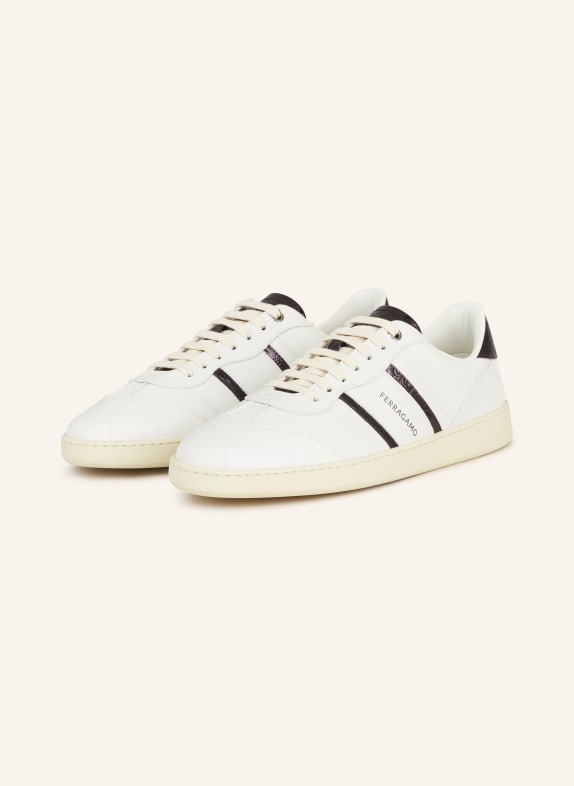 FERRAGAMO Sneakers ACHILLE2 WHITE/ BLACK