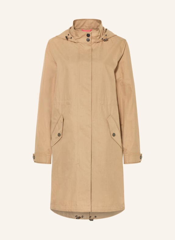 darling harbour Parka CAMELOWY