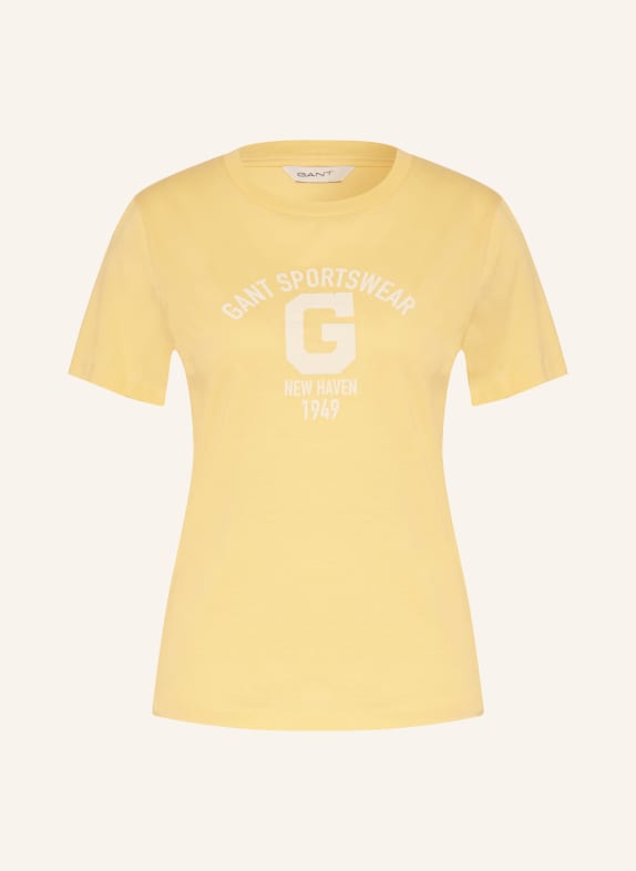 GANT T-Shirt GELB