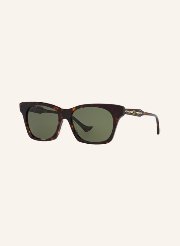 GUCCI Sunglasses GC002071 with decorative gems 4402J1 - HAVANA/GREEN