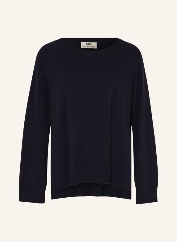 SMINFINITY Sweater with cashmere DARK BLUE