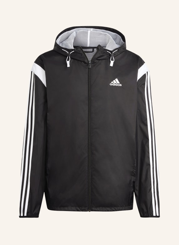 adidas Training jacket COLORBLOCK WINDBREAKER BLACK