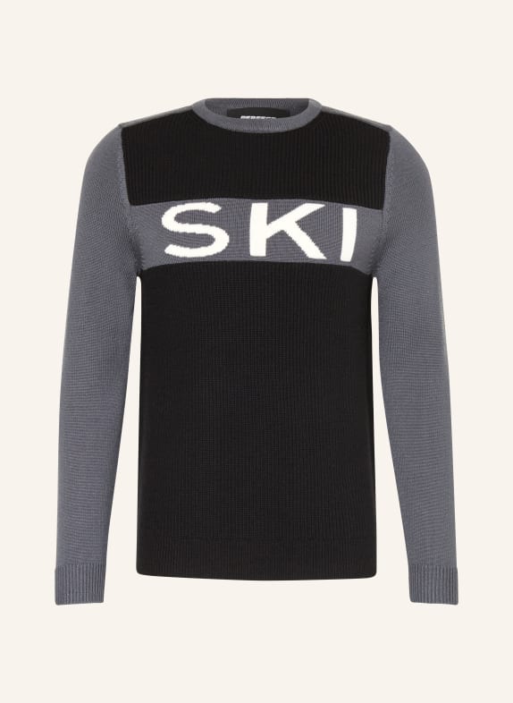 PERFECT MOMENT Sweater BLACK/ GRAY/ WHITE