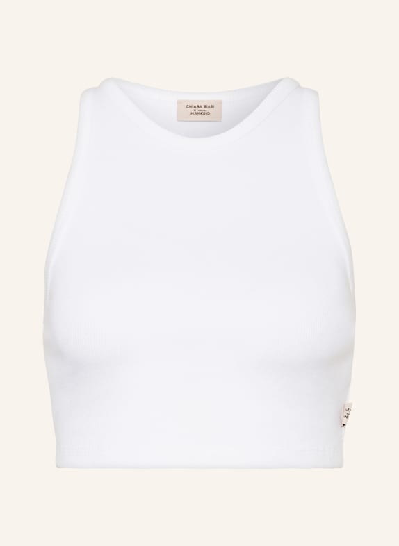 7 for all mankind Cropped-Top WEISS