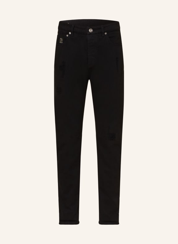 BRUNELLO CUCINELLI Jeans Leisure Fit C7351 Black