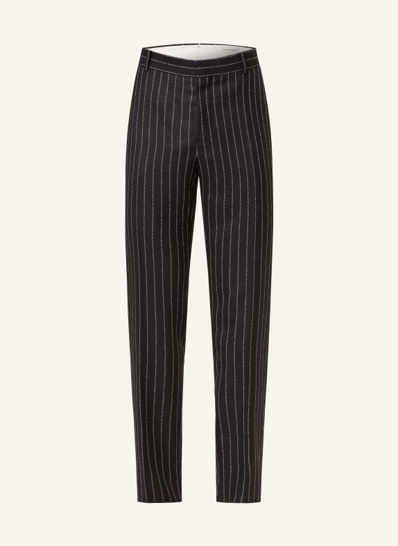 Alexander McQUEEN Anzughose Slim Fit 1090 BLACK WHITE