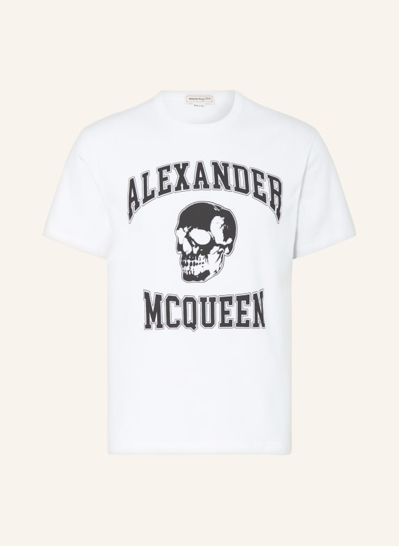 Alexander McQUEEN T-Shirt WEISS/ SCHWARZ