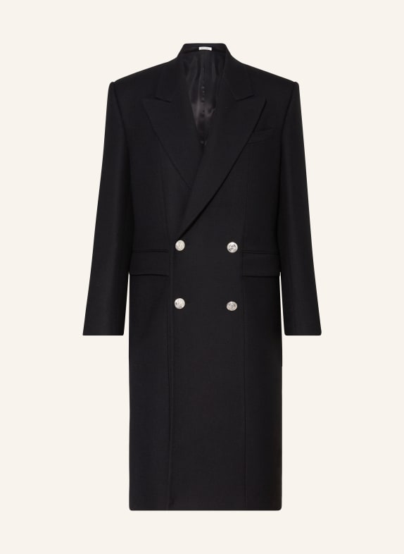 Alexander McQUEEN Wool coat BLACK