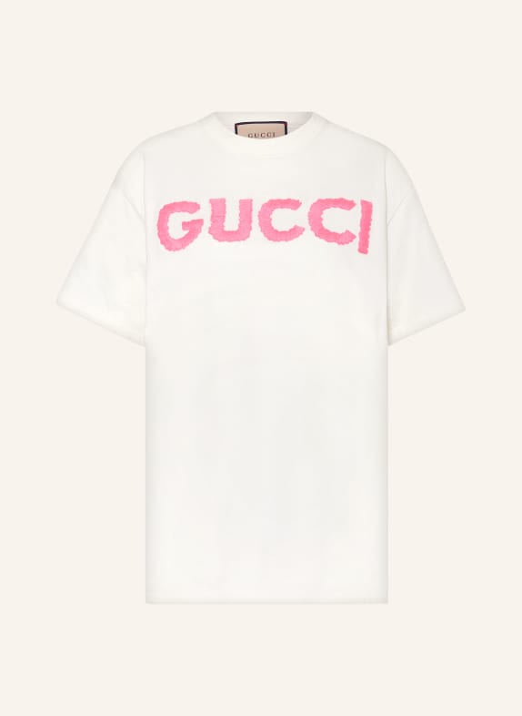 GUCCI T-Shirt WEISS/ PINK