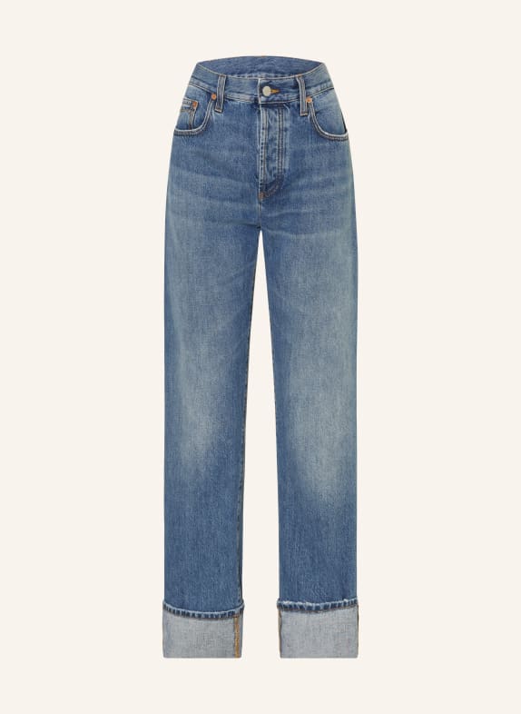 GUCCI Jeansy mom 4447 Blue/Mix