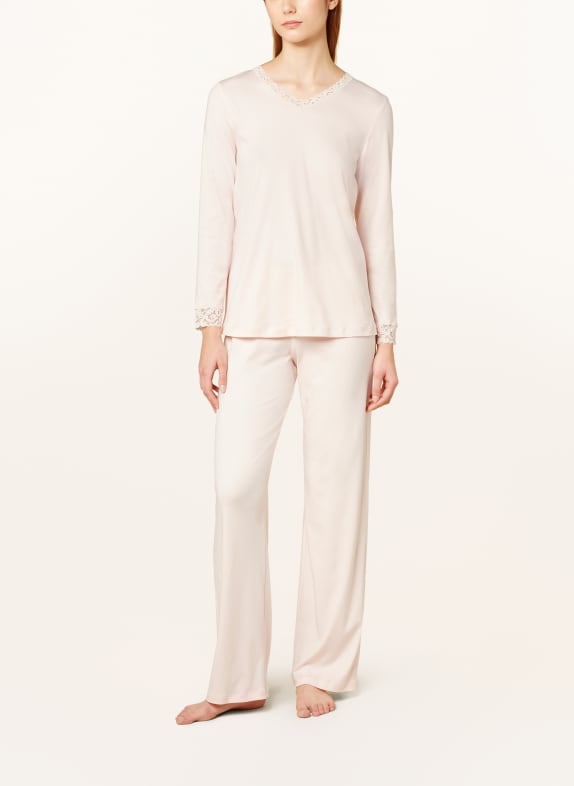 HANRO Pyjama MOMENTS ROSE CLAIR