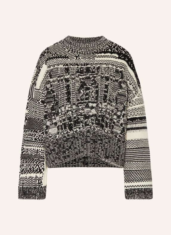 COS Sweater CREAM/ BLACK