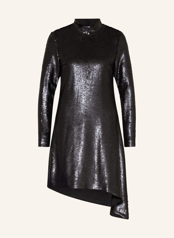 COS Dress with sequins BLACK