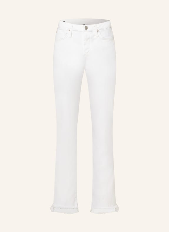 TRUE RELIGION Jeansy bootcut HALLE 1700 WHITE