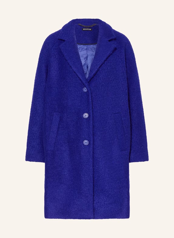WHISTLES Wollmantel BLAU
