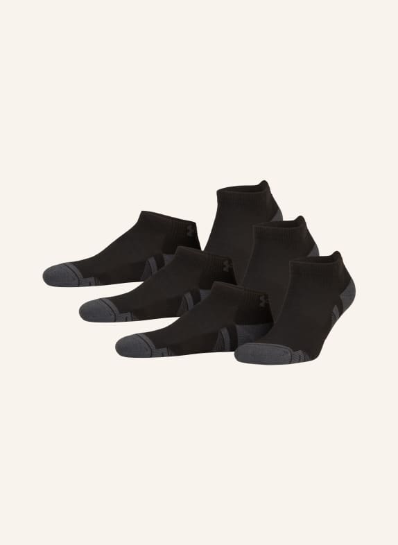 UNDER ARMOUR 3-pack socks PEROFMRANCE TECH 001 BLACK