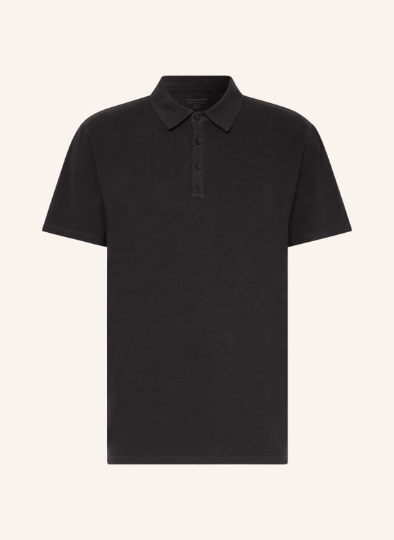 ALLSAINTS Jersey polo shirt BODEGA regular fit BLACK