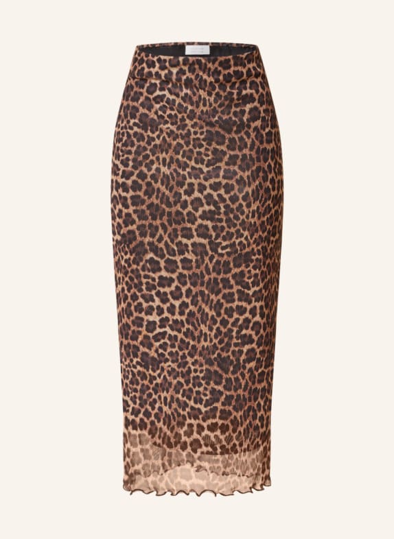 rich&royal Mesh-Rock SCHWARZ/ COGNAC/ BEIGE