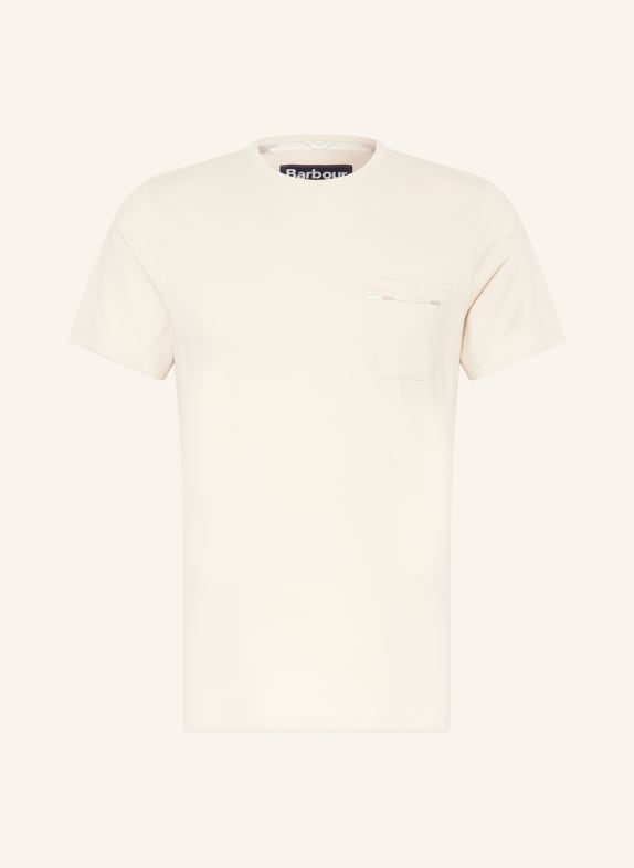 Barbour T-shirt BEŻOWY