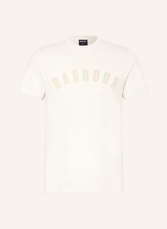 Barbour T-shirt KREMOWY/ BEŻOWY