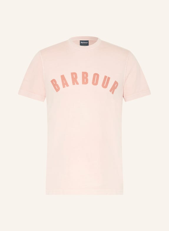 Barbour T-shirt BLADORÓŻOWY