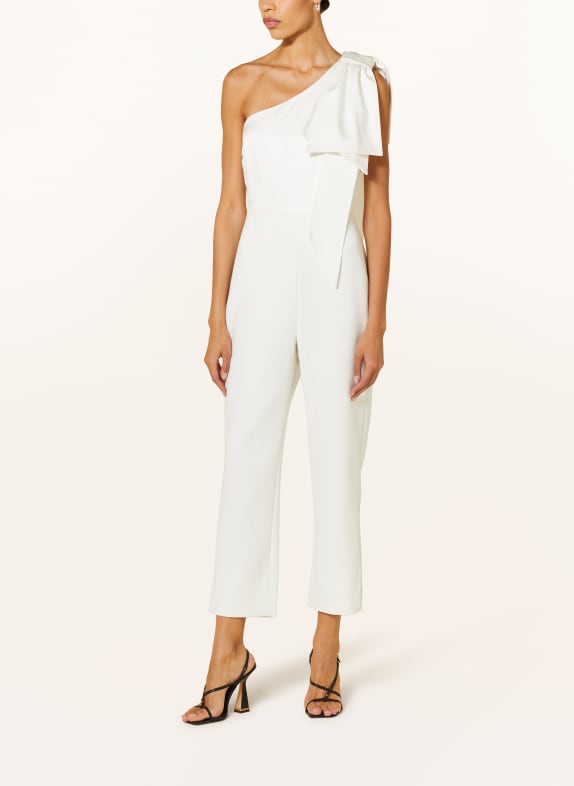 TED BAKER One-Shoulder-Jumpsuit ORLIIE ECRU