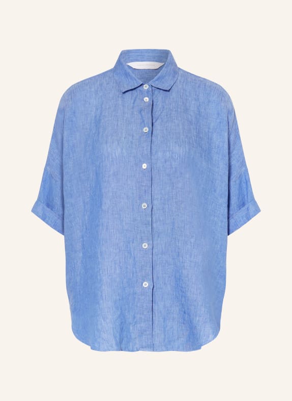 ROBERT FRIEDMAN Shirt blouse BIANCAL made of linen LIGHT BLUE